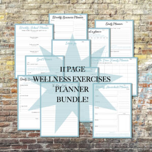 Wellness Planner Bundle (Digital)
